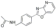 N-(4-[1,3]OXAZOLO[4,5-B]PYRIDIN-2-YLBENZYL)ACETAMIDE Struktur