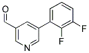 5-(2,3-DIFLUOROPHENYL)NICOTINALDEHYDE Struktur