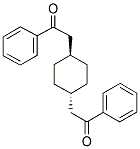 (TRANS-1,4-DIBENZOYLMETHYL)CYCLOHEXANE Struktur