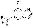 8-CHLORO-6-(TRIFLUOROMETHYL)IMIDAZO[1,2-A]PYRIDINE Struktur