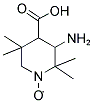 3-AMINO-1-OXYL-2,2,5,5-TETRAMETHYLPYRROLIDINE-4-CARBOXYLIC ACID Struktur