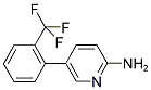 5-[2-(TRIFLUOROMETHYL)PHENYL]-2-PYRIDINAMINE Struktur