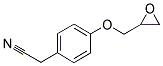 [4-(OXIRAN-2-YLMETHOXY)PHENYL]ACETONITRILE Struktur