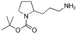 2-(3-AMINO-PROPYL)-PYRROLIDINE-1-CARBOXYLIC ACID TERT-BUTYL ESTER Struktur