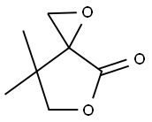 7,7-DIMETHYL-1,5-DIOXASPIRO[2.4]HEPTAN-4-ONE Struktur