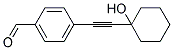 4-(1-HYDROXY-CYCLOHEXYLETHYNYL)-BENZALDEHYDE Struktur