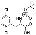 (S)-2-TERT-BUTOXYCARBONYLAMINO-3-(2,5-DICHLORO-PHENYL)-PROPIONIC ACID Struktur