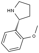 (R)-2-(2-METHOXYPHENYL)PYRROLIDINE Struktur