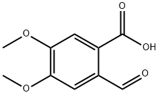 2-FORMYL-4,5-DIMETHOXY-BENZOIC ACID Struktur