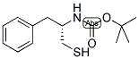 (S)-(1-MERCAPTOMETHYL-2-PHENYL-ETHYL)-CARBAMIC ACID TERT-BUTYL ESTER Struktur