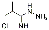 1-IMINO-2-METHYL-3-CHLOROPROPYL HYDRAZINE Struktur