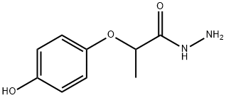 2-(4-HYDROXYPHENOXY)PROPIONIC ACID HYDRAZIDE Struktur