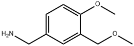 [4-METHOXY-3-(METHOXYMETHYL)BENZYL]AMINE Struktur