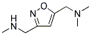 N-((5-[(DIMETHYLAMINO)METHYL]-3-ISOXAZOLYL)METHYL)-N-METHYLAMINE Struktur