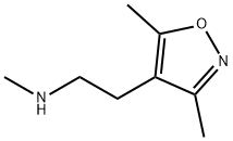 N-[2-(3,5-DIMETHYL-4-ISOXAZOLYL)ETHYL]-N-METHYLAMINE Struktur