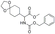 Z-(2R, 2S)-GLY[2-CYCLOHEXYL(4-OXO, FULL ET-KETAL)-OME] Struktur