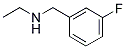 N-(3-FLUOROBENZYL)ETHANAMINE Struktur