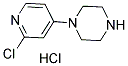 4-(2-CHLORO-PYRIDIN-4-YL)-PIPERAZINE HCL Struktur