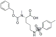 N-ALPHA-BENZYLOXYCARBONYL-N-ALPHA-METHYL-N-GAMMA-TOSYL-L-ORNITHINE Struktur