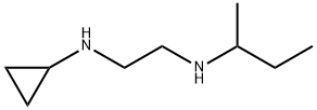 N-2-BUTYL-N'-CYCLOPROPYL ETHYLENEDIAMINE Struktur