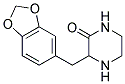 3-BENZO[1,3]DIOXOL-5-YLMETHYL-PIPERAZIN-2-ONE Struktur