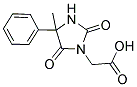 (4-METHYL-2,5-DIOXO-4-PHENYL-IMIDAZOLIDIN-1-YL)-ACETIC ACID Struktur