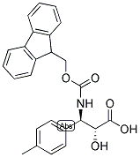 N-FMOC-3-(R)-AMINO-2-(R)-HYDROXY-3-(4-METHYL-PHENYL)-PROPIONIC ACID Struktur