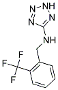 N-(2-(TRIFLUOROMETHYL)BENZYL)-2H-TETRAZOL-5-AMINE Struktur