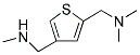 N-((5-[(DIMETHYLAMINO)METHYL]-3-THIENYL)METHYL)-N-METHYLAMINE Struktur