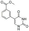 METHYL 3-(2,4-DIOXO-1,2,3,4-TETRAHYDRO-5-PYRIMIDINYL)BENZOATE Struktur