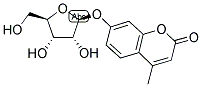 4-METHYLUMBELLIFERYL BETA-D-RIBOFURANOSIDE Struktur