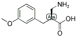 (S)-2-AMINOMETHYL-3-(3-METHOXY-PHENYL)-PROPIONIC ACID Struktur