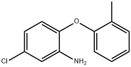 5-CHLORO-2-(2-METHYLPHENOXY)ANILINE Struktur