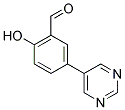 2-HYDROXY-5-(5-PYRIMIDINYL)BENZALDEHYDE Struktur