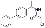 N-[1-(1,1'-BIPHENYL-4-YL)ETHYL]-2-CHLOROACETAMIDE Struktur