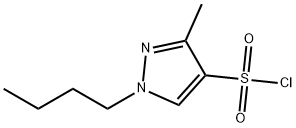 1-BUTYL-3-METHYL-1H-PYRAZOLE-4-SULFONYL CHLORIDE Struktur