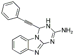 4-(PHENYLETHYNYL)-3,4-DIHYDRO[1,3,5]TRIAZINO[1,2-A]BENZIMIDAZOL-2-AMINE