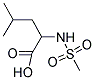 4-METHYL-2-[(METHYLSULFONYL)AMINO]PENTANOIC ACID Struktur