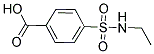 4-[(ETHYLAMINO)SULFONYL]BENZOIC ACID Struktur