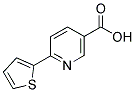 6-THIEN-2-YLNICOTINIC ACID Struktur