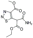 METHYL 5-[2-AMINO-1-(ETHOXYCARBONYL)-2-OXOETHYL]-1,2,3-THIADIAZOLE-4-CARBOXYLATE|