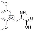 (R)-2-AMINO-3-(2,5-DIMETHOXY-PHENYL)-PROPIONIC ACID Struktur