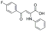 (2Z)-2-ANILINO-4-(4-FLUOROPHENYL)-4-OXOBUT-2-ENOIC ACID Struktur