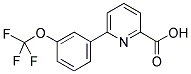 6-[3-(TRIFLUOROMETHOXY)PHENYL]PYRIDINE-2-CARBOXYLIC ACID Struktur