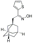 (1Z)-2-(1-ADAMANTYL)-1-THIEN-2-YLETHANONE OXIME Struktur