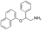 2-(NAPHTHALEN-1-YLOXY)-2-PHENYL-ETHYLAMINE Struktur