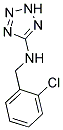 N-(2-CHLOROBENZYL)-2H-TETRAZOL-5-AMINE Struktur