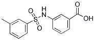 3-(3-METHYLPHENYLSULFONAMIDO)BENZOIC ACID Struktur