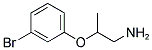 2-(3-BROMO-PHENOXY)-PROPYLAMINE Struktur