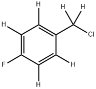 4-FLUOROBENZYL-D6 CHLORIDE Struktur